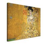 Canvas print Portrait of Adele Bloch-Bauer I, horizontal, Klimt Gustav