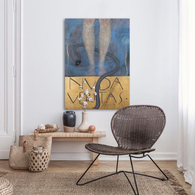 Πίνακας ζωγραφικής Nuda Veritas (detail), Klimt Gustav