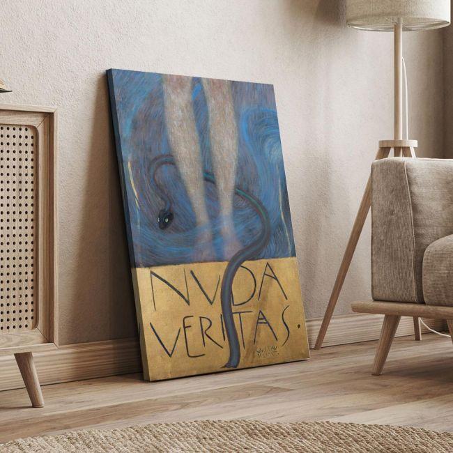 Canvas print Nuda Veritas (detail), Klimt Gustav