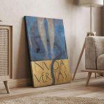 Canvas print Nuda Veritas (detail), Klimt Gustav