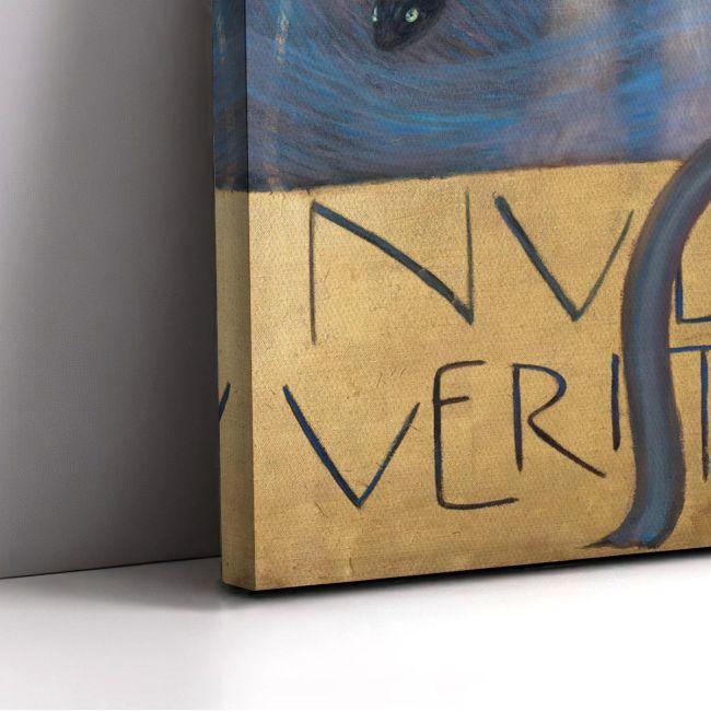 Πίνακας ζωγραφικής Nuda Veritas (detail), Klimt Gustav