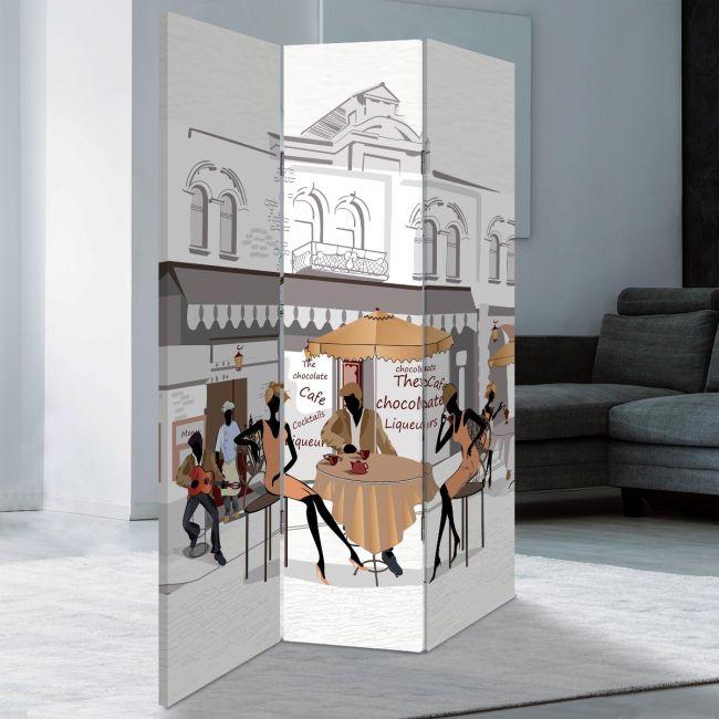 Room divider Old city streets