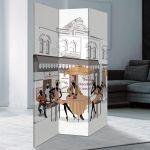 Room divider Old city streets