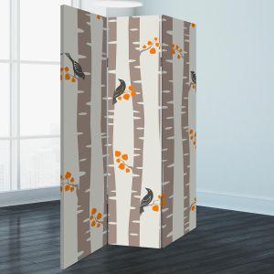 Παραβάν Autumn trees pattern 2