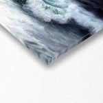 copy of Canvas print Sailing the mighty storm, panoramic