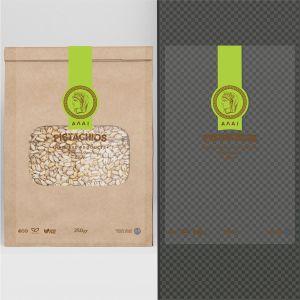 Product Sticker, transparent, white underprint 2