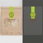 Αυτοκόλλητη ετικέτα διάφανη, με λευκό χρώμα, κάθετη