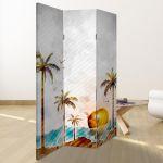 Room divider Tropical landscape