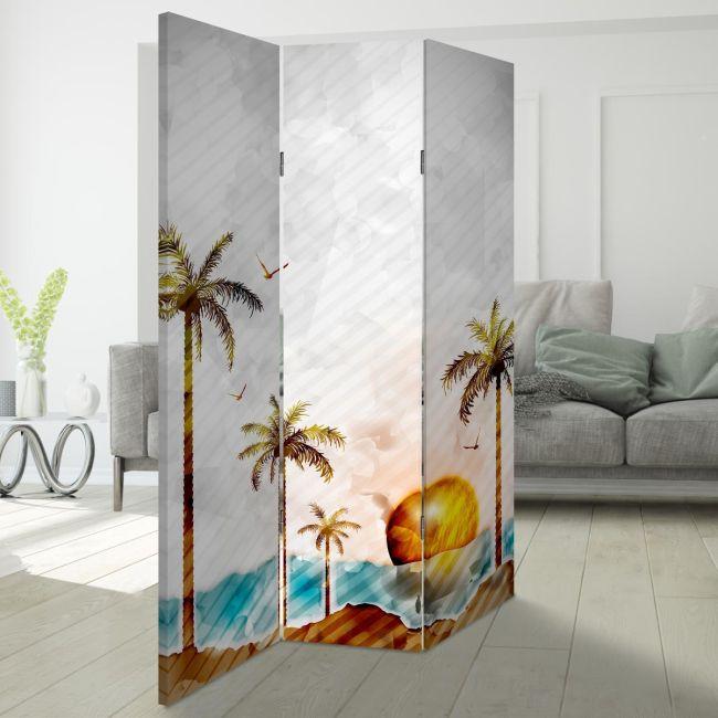 Room divider Tropical landscape