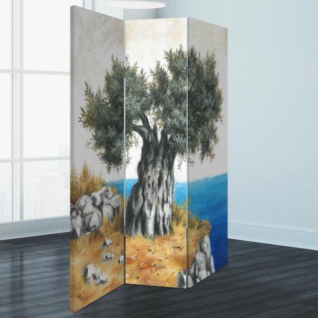 Room divider Olive tree at the sea