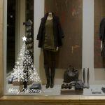 Χριστουγεννιάτικο αυτοκόλλητο δέντρο λευκό, art 1