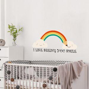 Kids wall stickers Seeing you Smile