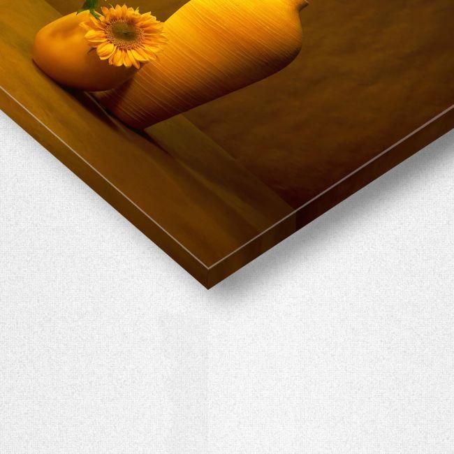 Canvas print Sunflower in vase