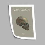 Skull, Van Gogh, poster