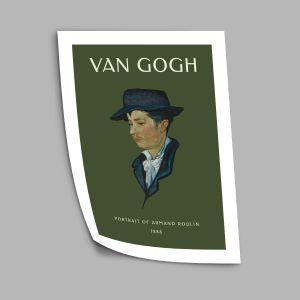 Portrait of Armand Roulin, Van Gogh, poster 2