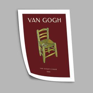 Van Gogh's chair, Van Gogh, poster 2