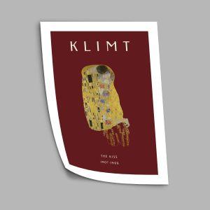 The kiss, Klimt, poster 2