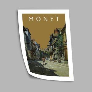 Rue de la Bavole, Monet, poster 2