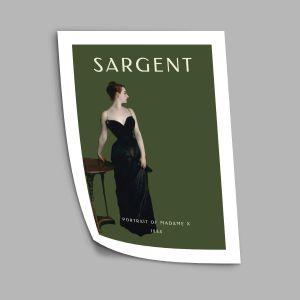 Portrait of madame X, Sargent, poster 2