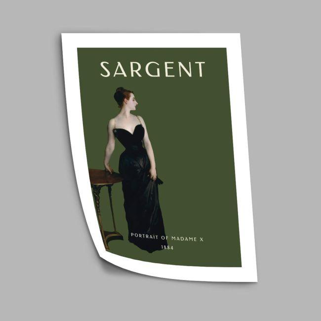 Portrait of madame X, Sargent, poster