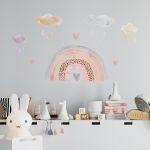 Kids wall stickers Rainbow Watercolor