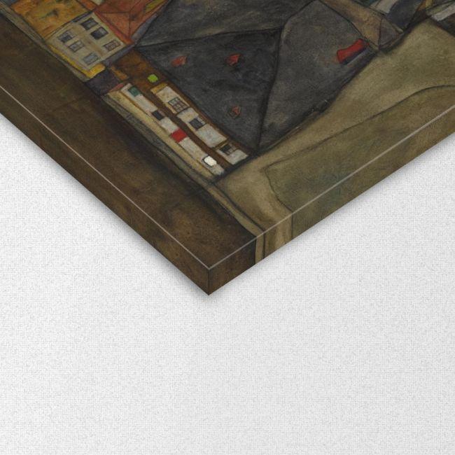 Canvas print The small city II, Schiele Egon