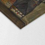Canvas print The small city II, Schiele Egon