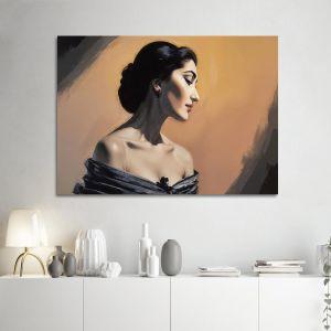 Canvas print Maria Callas