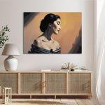 Canvas print Maria Callas