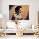 Canvas print Maria Callas
