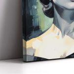 Canvas print Maria Callas watercolor