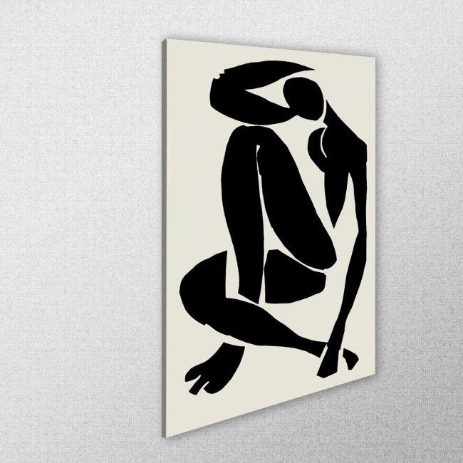 Canvas print Minimal body beige