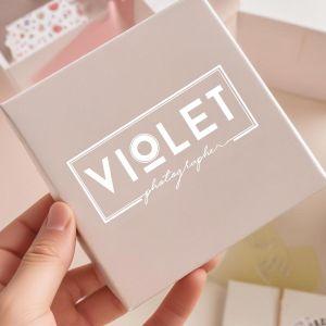 Αυτοκόλλητη ετικέτα διάφανη, με λευκό χρώμα, οριζόντια 2