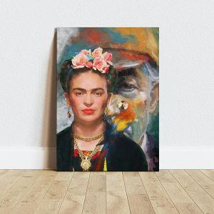 Canvas print Frida and Cohen, vertical