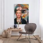 Canvas print Frida and Cohen, vertical