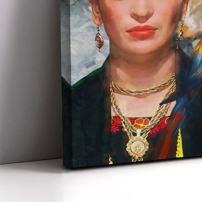 Πίνακας σε καμβά Frida and Cohen, κάθετο
