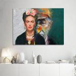 Canvas print, Frida and Cohen