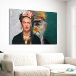 Canvas print, Frida and Cohen