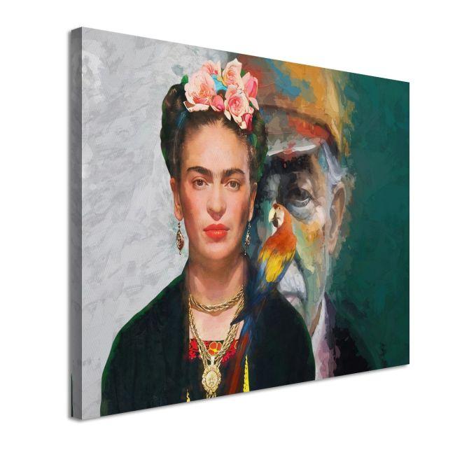Πίνακας σε καμβά Frida and Cohen