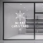 Christmas sticker, Merry Christmas word art 3