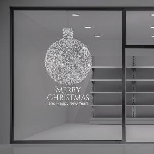 Χριστουγεννιάτικο αυτοκόλλητο, Xmas Ball