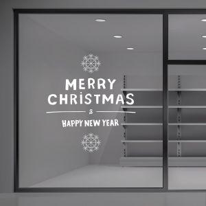 Christmas sticker, Merry Christmas word art 2