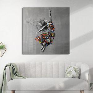 Canvas print Ballerina, Another street ballerina, rectangular