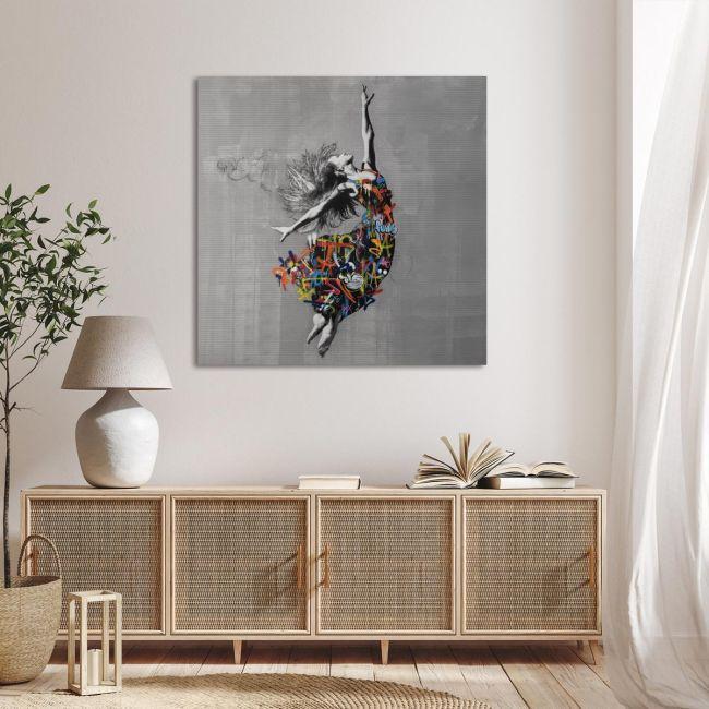 Canvas print Ballerina, Another street ballerina, rectangular