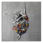 Canvas print Ballerina, Another street ballerina, rectangular