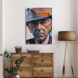 Canvas print Leonard Cohen Framed canvas View 1 2