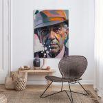 Canvas print Leonard Cohen