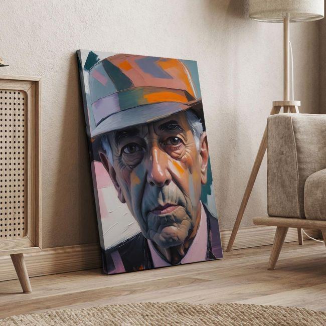 Canvas print Leonard Cohen