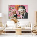 Canvas print, Money or soup, Salvadore?