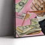 Canvas print, Money or soup, Salvadore?